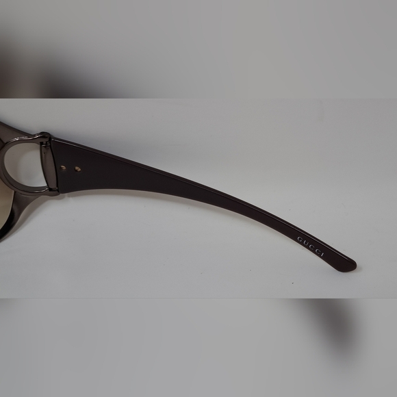 Gucci Sunglasses GG2737STRASS Vintage Y2K Horsebit Diamonds Wrap Brown 69-14-115 - Picture 12 of 16